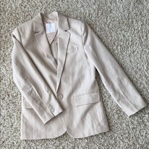 Mango Light Beige Blazer